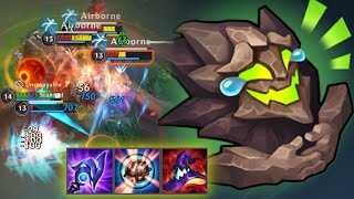 FULL AP MALPHITE IS TOO OP SATISFYING ULTIMATE [upl. by Knowles]