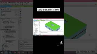 Deep Excavation in Sand Using Plaxis 3D [upl. by Akenat]