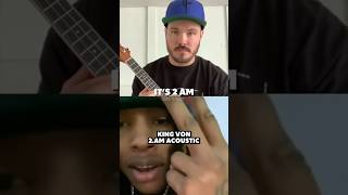 King Von  2 AM Acoustic 👀 kingvon lildurk trending rap [upl. by Atonsah356]