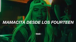 KAROL G  57 ft Feid Maluma J Balvin Ryan Castro DFZM Blessd Video Oficial  LetraLyrics [upl. by Staw535]