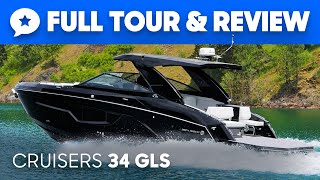 Cruisers Yachts 34 GLS Tour amp Review  YachtBuyer [upl. by Artina]