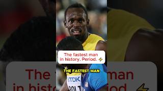 The fastest man in history Period ⚡sprinter Usain sports [upl. by Meir]