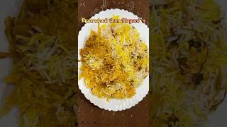 Hyderabadi dum biryani recipe youtubeshortshyderabadibiryani chickenbiryani easyrecipe [upl. by Nollid]