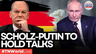 LIVE  German Chancellor Olaf Scholz to Speak with Vladimir Putin on Friday [upl. by Chic]