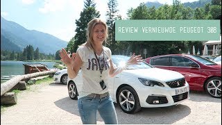 Review vernieuwde Peugeot 308 2017  FemmeFrontaal  lady driven [upl. by Arocahs]