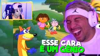 😂 PIUZINHO REAGINDO A DORA MACONHEIRA MATEI O RAPOSO  PIUZINHO REAGINDO A MEMES  TENTE N RIR 😂 [upl. by Howes]