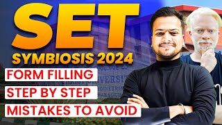 SET Symbiosis 2024 Complete Step by Step Form Filling  Complete Guidelines [upl. by Anoerb]