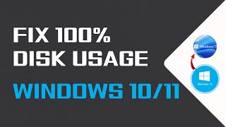 NEW Fix  100 Disk Usage Windows 1011 2024 UPDATED [upl. by Odelet]