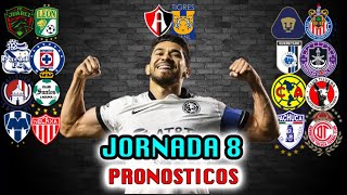 ✅🔥 PRONOSTICOS JORNADA 8 CLAUSURA 2023 LIGA MX  Quiniela Futbol Mexicano CL2023❌⚽️ [upl. by Amat]