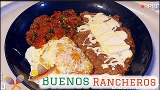 HUEVOS RANCHEROSRANCH EGGSRECETA [upl. by Damalus]