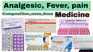 AnalgesicFever Pain Medicine PainkillerFever medicineAceclofenacDiclofenac sodium Medical [upl. by Aonian]