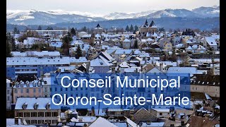 Conseil Municipal du 02 février 2024 de la ville dOloronSainteMarie [upl. by Laurance762]