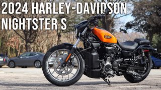 2024 HarleyDavidson Nightster S Motorcycle Overview [upl. by Anelrihs523]