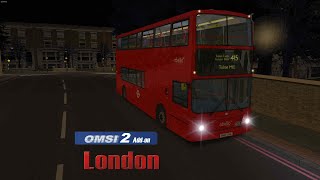 OMSI 2 AddOn London  Line 415  ALX 400 London Spec  A pretty dead run [upl. by Yablon]