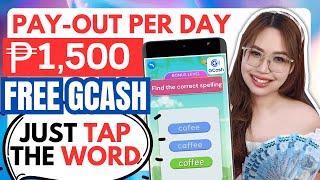 TAP THE WORD  EARN FREE GCASH ₱1500 PAYOUT PER DAY  10x CASHOUT KO NA DIRECT SA GCASH WALLET [upl. by Bowlds]