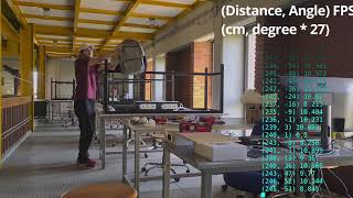 Distance Estimation with Raspicam v2 Stereo Camera on Jetson Nano [upl. by Nacim]