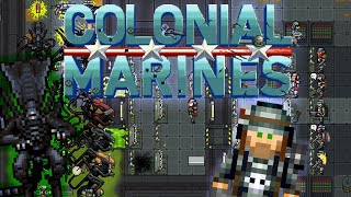 Colonial Marines Space Station 13 Gameplay No Commentary [upl. by Leahcimal]