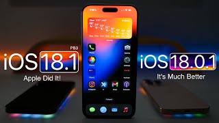 iOS 181 Public Beta 3   They Did It Much Improved [upl. by Granoff]