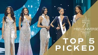 71st MISS UNIVERSE  Top 5 PICKED  Miss Universe [upl. by Venita]