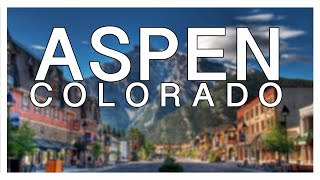 ASPEN COLORADO  Driving through the beautiful streets of Aspen Colorado [upl. by Sterne]