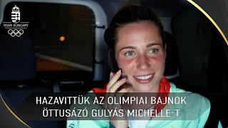 „Ne sírj anyaquot – Hazavittük a faluba az olimpiai bajnok Gulyás Michellet [upl. by Boatwright]