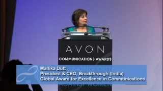 2012 Global Avon Communications Awards at 2nd World Conference of Womens Shelters [upl. by Farra451]