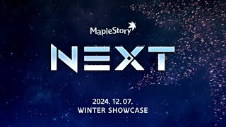 MapleStory 2024 Winter Showcase NEXT [upl. by Nolak]