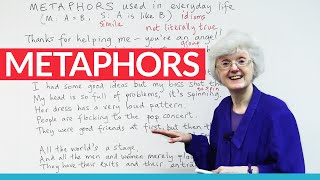 Using metaphors to speak English more fluently [upl. by Asirralc]