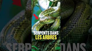 🐍 Les serpents qui grimpent aux arbres Vous n’êtes pas en sécurité…  shorts [upl. by Janey]