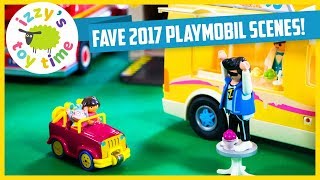 Cars  Best of 2017 Playmobil Our Favorite Scenes Fun Toys [upl. by Craner628]