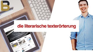 Deutschabitur Literarische Erörterung [upl. by Karlise]