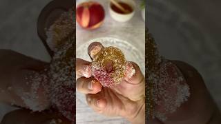 GOMITAS DE DURAZNO shorts recetas [upl. by Nnahtebazile]