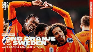 10 GAMES 30 POINTS 😍🔥  Highlights Jong Oranje  Sweden [upl. by Getraer]