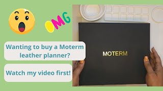 Looking to buy a Moterm A5 planner Watch my video first [upl. by Pul839]