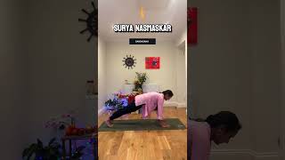 Surya Namaskar  Sun Salutation youtubeshorts suryanamaskar [upl. by Sharlene678]