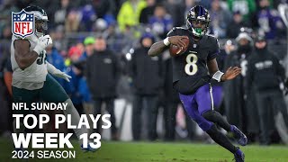 Top Plays From Sunday  NFL 2024 Season Week 13 [upl. by Annawd417]