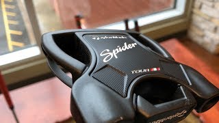 TaylorMade Spider Tour Black Dustin Johnsons Putter Review Test Drive [upl. by Hada397]