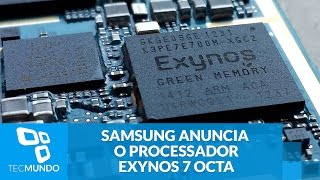 Samsung anuncia o processador Exynos 7 Octa 7870 14nm [upl. by Brackett]