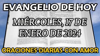 Evangelio de hoy Miércoles 17 de Enero de 2024  ¿Es lícito en sábado hacer el bien en vez del mal [upl. by Aiahc]