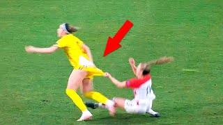 Los Momentos Más LOCOS Del Fútbol Femenino 😲 [upl. by Nahsad843]