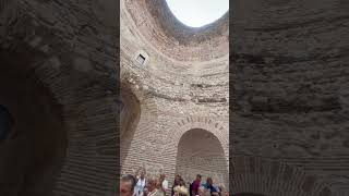 Centre Dome of Diocletian Palace Split Croatia travel [upl. by Abbe]