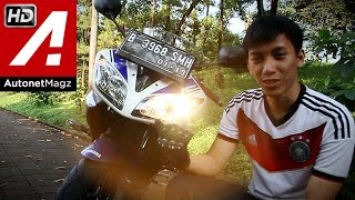 Review Yamaha R15 Indonesia by AutonetMagz  Part 1 [upl. by Perlie]