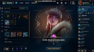 League of Legends Crafting KDA Akali prestige skin [upl. by Lada]