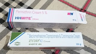 HHMITE Cream And ZYDIP C Cream  Permethrin Cream 5  Skin Care Cream [upl. by Gery]