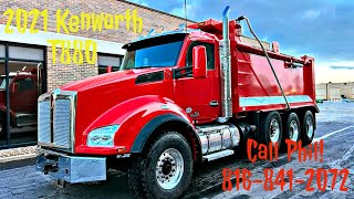 2021 Kenworth T880 Tri Axle Dump Truck w Cummins for Sale [upl. by Ittam17]