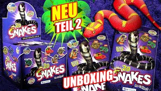 Planet Wow  Snakes  Schlangen  20 Tüten Display Unboxing  Teil 2  Sammelfiguren  Blue Ocean ® [upl. by Padgett]