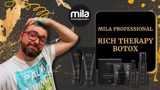 ⚜️RICH THERAPY od MILA PROFESSIONAL  czyli BOTOX na włosy [upl. by Modesty]