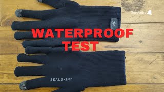 Sealskinz Waterproof Gloves Review hiking best review [upl. by Aihtnamas211]