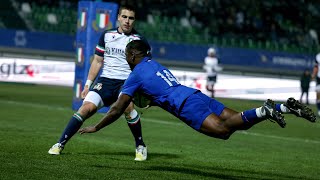 Tournoi des Six Nations 2023  Italie  France moins 20 ans le résumé [upl. by Hawken]