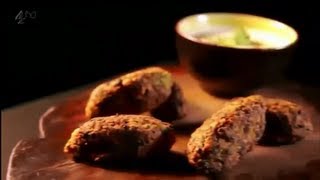 Gordon Ramsay ChickpeaCumin and Spinach Koftas with Tahini Dressing [upl. by Halet]